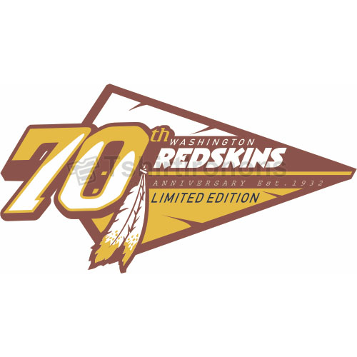 Washington Redskins T-shirts Iron On Transfers N846 - Click Image to Close